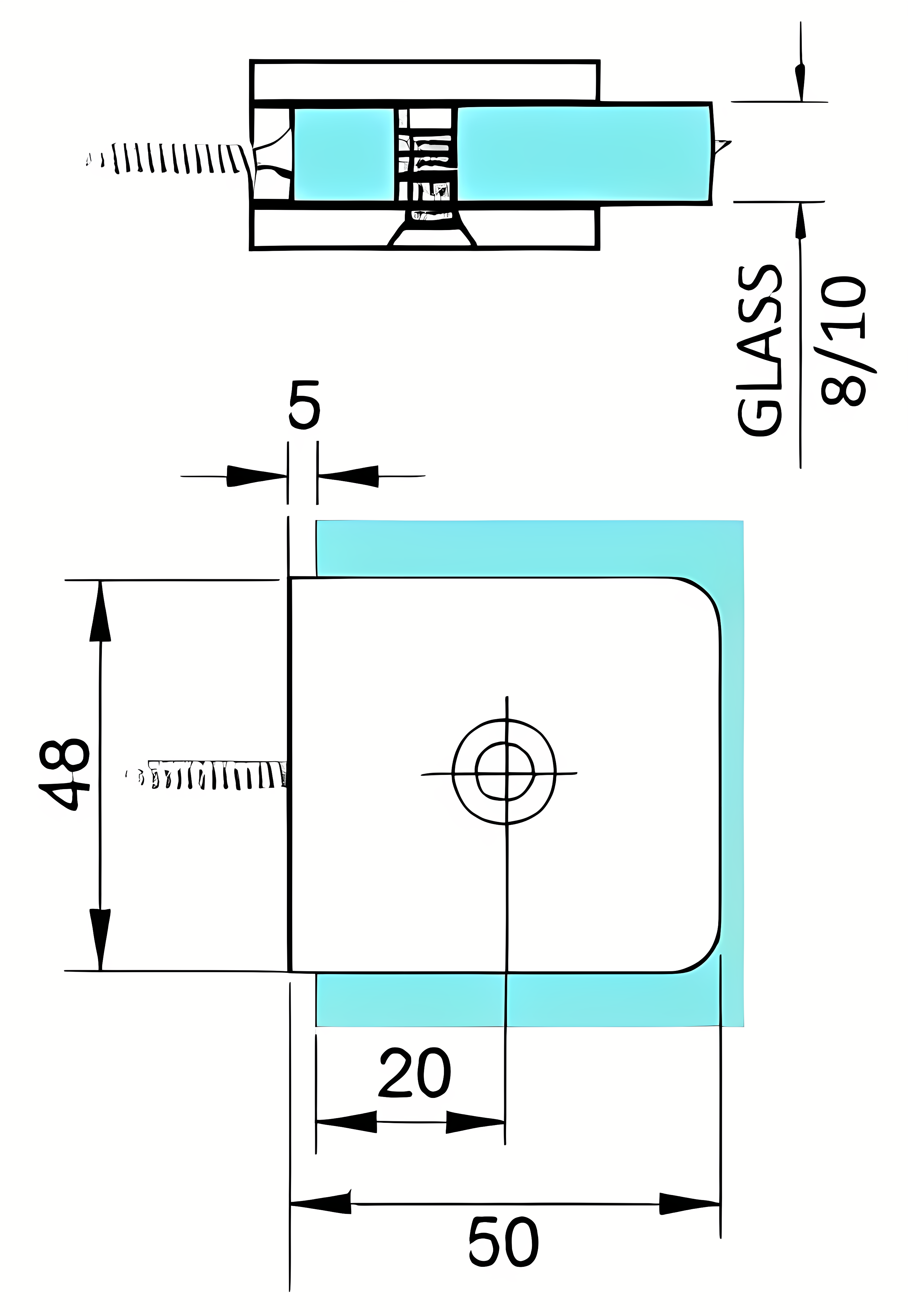 Cut-out detail